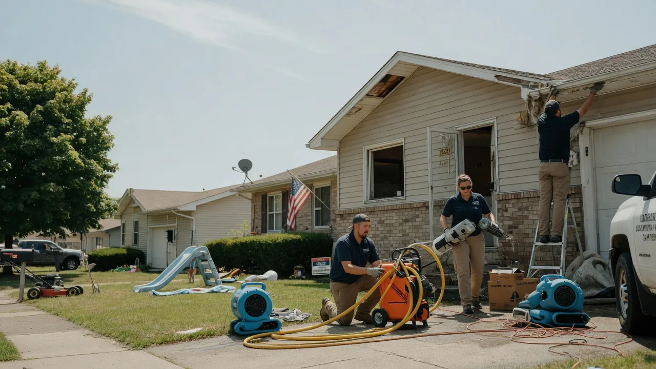Water Damage Restoration in Aurora, IA near me